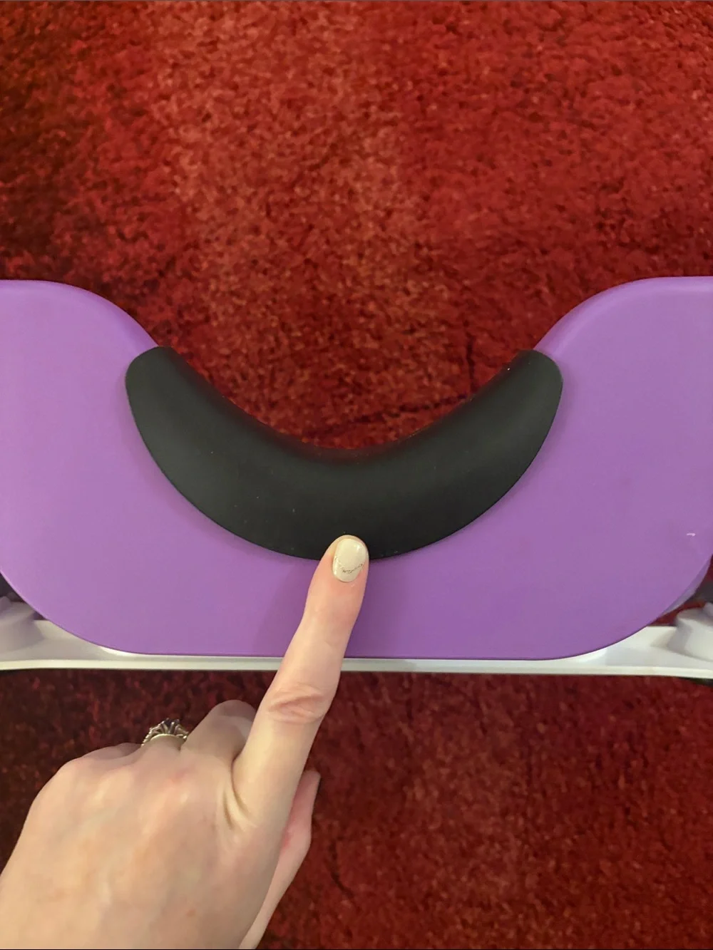 Kids Hair Rinse Tray Shampoo Buddy - Purple
